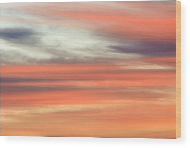 Sunrise Wood Print featuring the photograph Painted Sunrise by Jurgen Lorenzen
