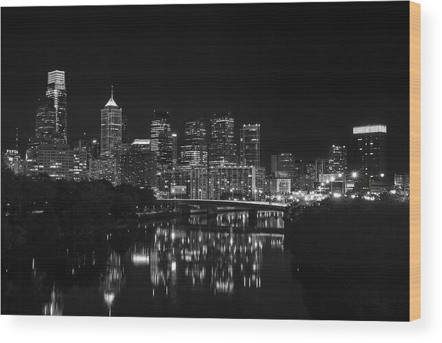 Philadelphia Wood Print featuring the photograph Philadelphia 3 by Rob Dietrich