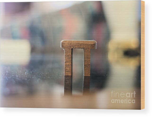 Pi Wood Print featuring the photograph Pi by Stan Reckard