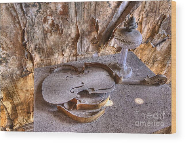 Travel Wood Print featuring the photograph Pieces of Music by Crystal Nederman