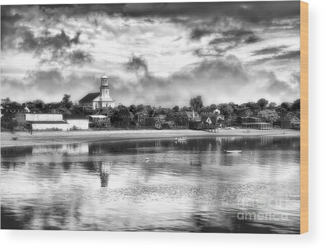 Provincetown Wood Print featuring the photograph Provincetown Harbour View I by Jack Torcello