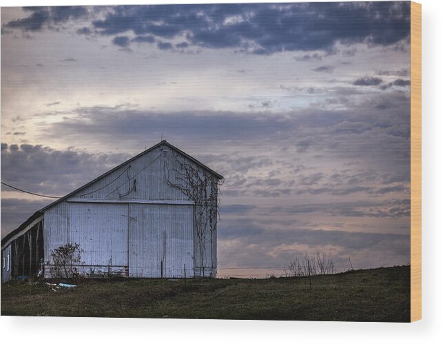 Amish Barn Wood Print featuring the photograph Pure Country by Sennie Pierson