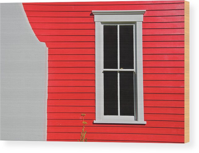 Window Wood Print featuring the photograph R R Ranch by Britt Runyon
