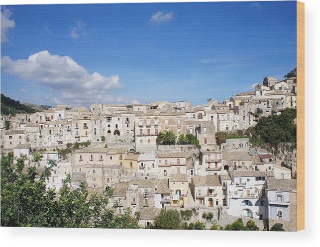 Italy Wood Print featuring the photograph Ragusa II by Kristine Bogdanovich