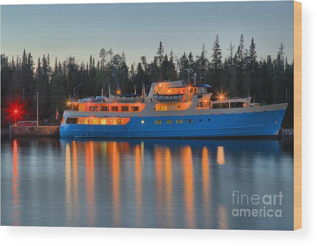 Isle Royale National Park Wood Print featuring the photograph Ranger III by Adam Jewell