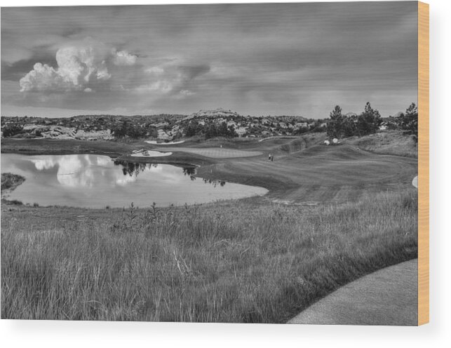 Ravenna Wood Print featuring the photograph Ravenna Golf Course by Ron White