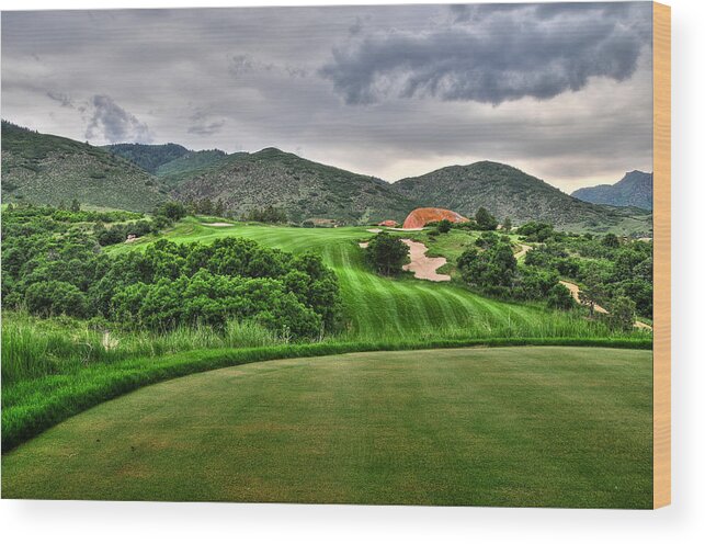 Ravenna Golf Course Wood Print featuring the photograph Ravenna II by Ron White