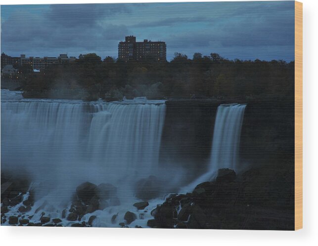 Canada Wood Print featuring the photograph Ribbons of Water by Richard Gehlbach