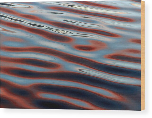 Ripples Wood Print featuring the photograph Ripples by Robert Caddy