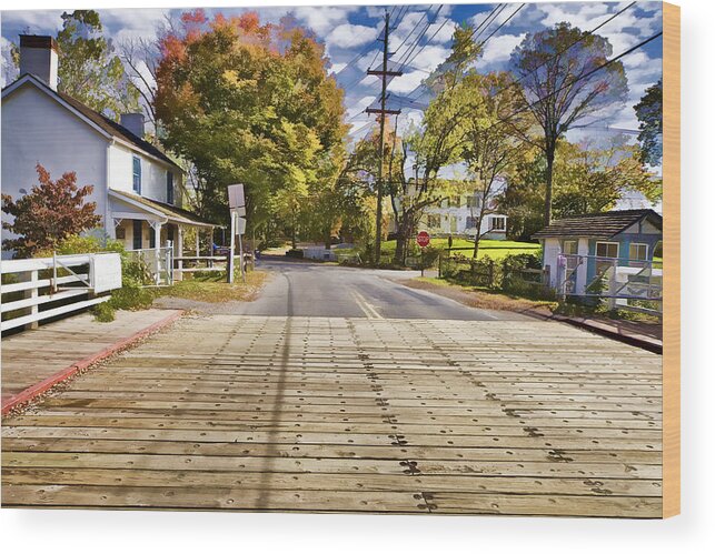 Americana Wood Print featuring the photograph Rural America by David Letts