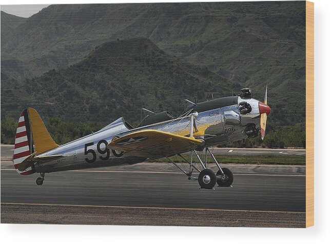 Ryan Wood Print featuring the photograph Ryan PT-22 Recruit by Michael Gordon