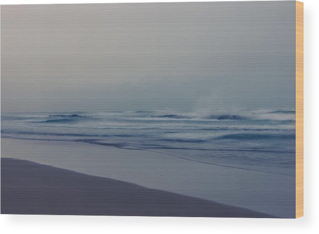 Sea Wood Print featuring the photograph Seascape by AM FineArtPrints