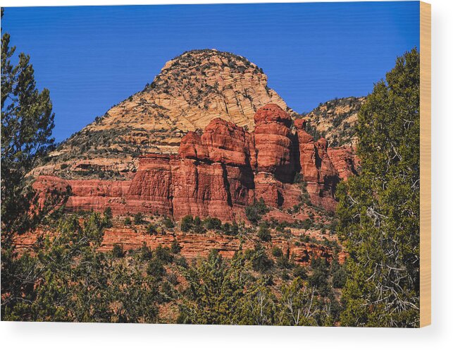 2014 Wood Print featuring the photograph Sedona Vista 51 by Mark Myhaver