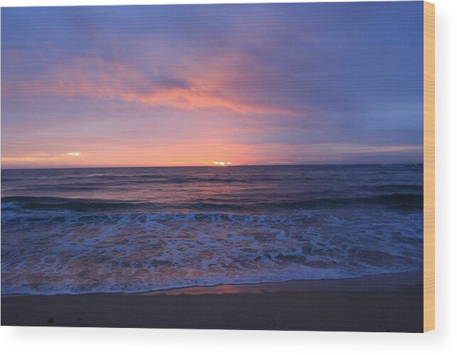 Landscape Wood Print featuring the photograph Serenity by Ange Sylvestri
