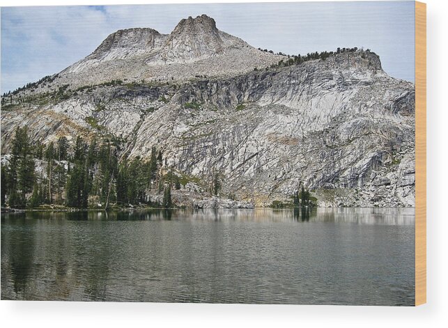 Lake Wood Print featuring the photograph Serenity by Brian Williamson