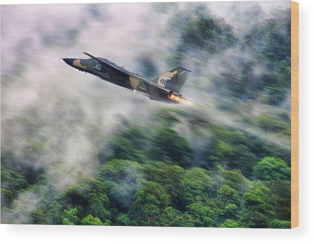 Aviation Wood Print featuring the digital art Shake Rattle And Roll by Peter Chilelli