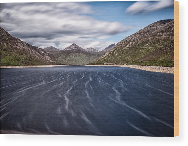 Silent Valley Wood Print featuring the photograph Silent Valley 1 by Nigel R Bell
