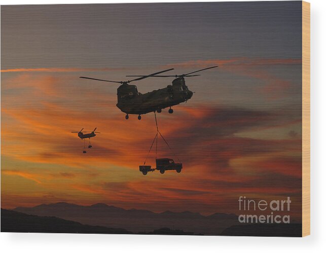 Boeing Wood Print featuring the digital art Special Delivery by Airpower Art
