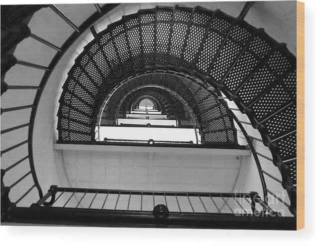 Stairs Wood Print featuring the photograph Stairs by Andrea Anderegg