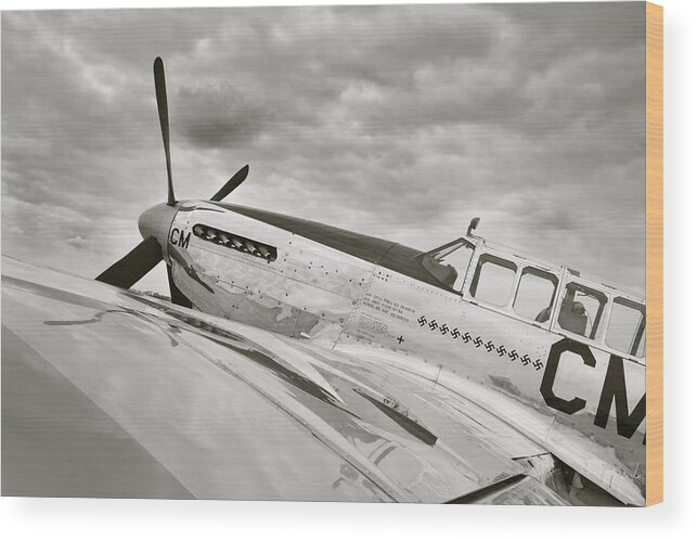 Ww Ii Airplane Wood Print featuring the photograph Still Ready to Answer the Call by M K Miller