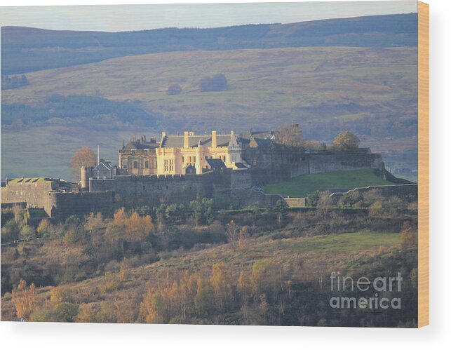 Stirling Wood Print featuring the photograph Stirling Castle by David Grant