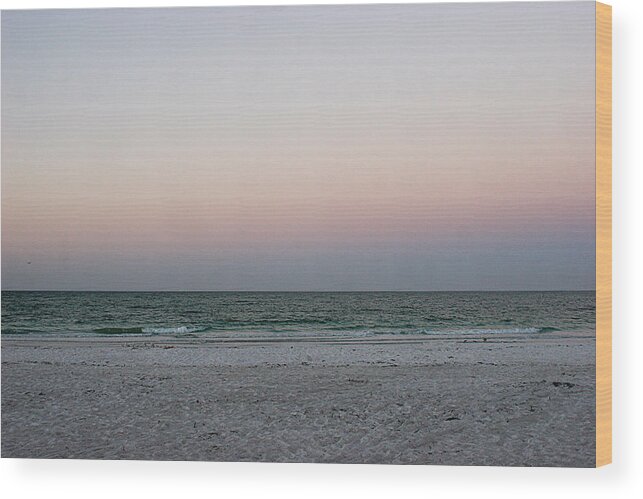 Florida Wood Print featuring the photograph Sunrise at the Beach by Jean Macaluso