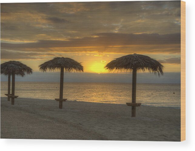 Sunrise Wood Print featuring the photograph Sunrise Glory by Donna Doherty