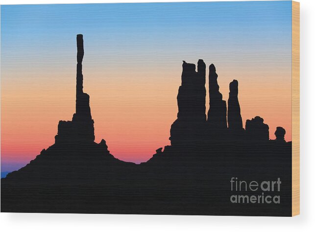 America Wood Print featuring the photograph Tequila Sunrise by Inge Johnsson