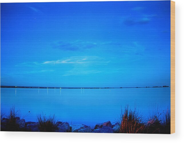 Blue Wood Print featuring the photograph The Blue Hour by James BO Insogna