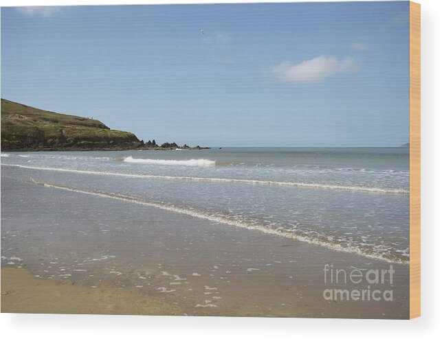 The Wood Print featuring the photograph The Causeway by Wendy Wilton