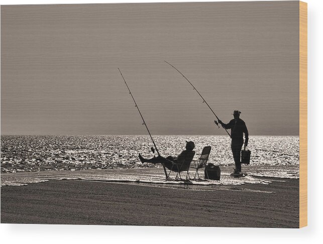 Rest Wood Print featuring the photograph The Good Life by David Kay