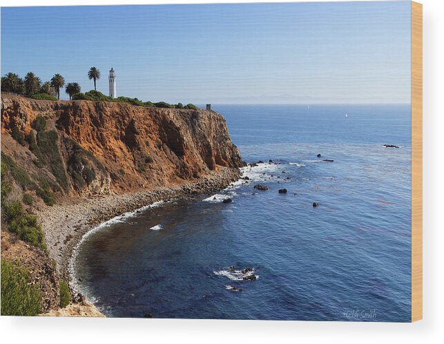 Palos Verdes Wood Print featuring the photograph The Jewel Of Palos Verdes by Heidi Smith