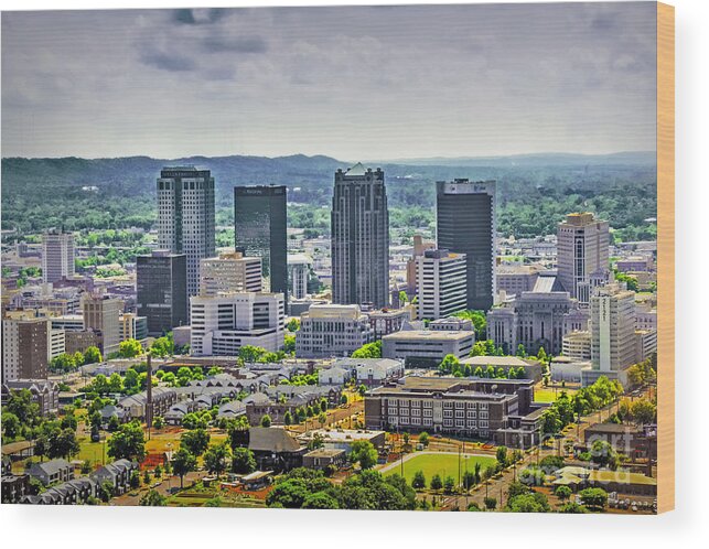 Ken Wood Print featuring the photograph The Magic City by Ken Johnson