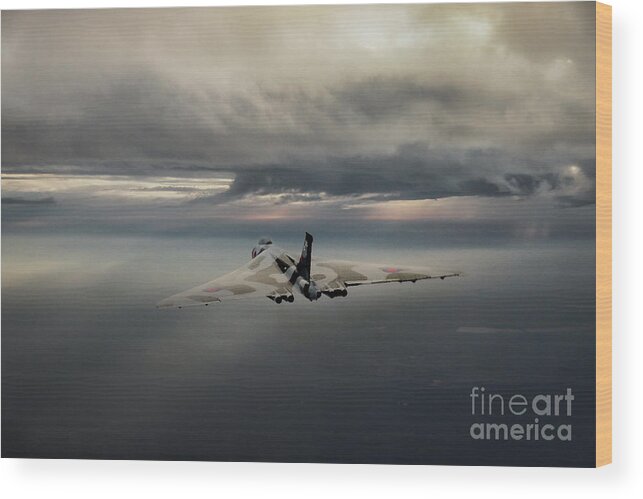 Avro Wood Print featuring the digital art The Spirit of Great Britain by Airpower Art