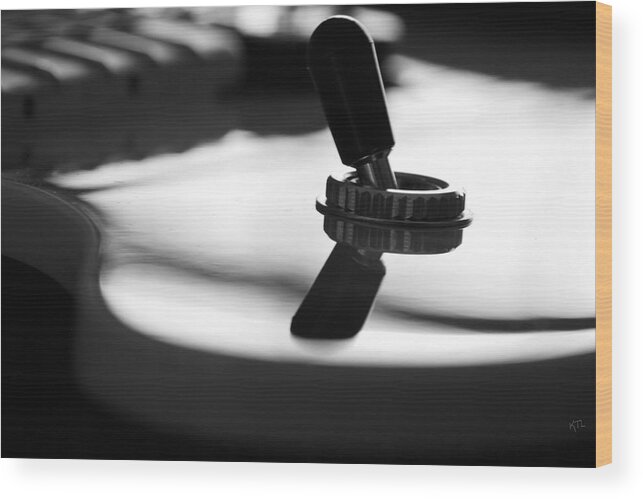 Guitar Wood Print featuring the photograph The Switch by Karol Livote