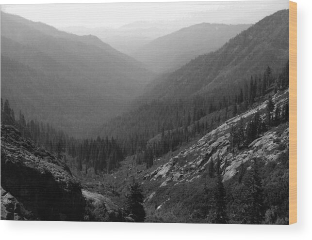 Mountains Wood Print featuring the photograph Trinity #2 by Ben Upham III