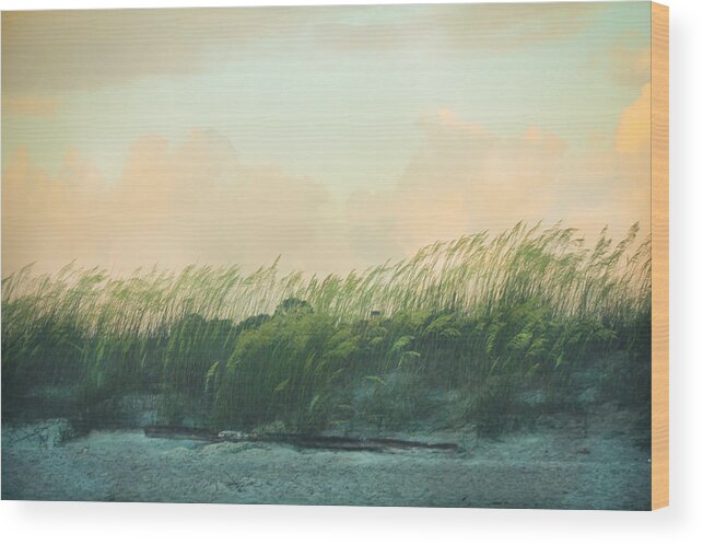 Tybee Island Wood Print featuring the photograph Tybee Sunrise by Jessica Brawley