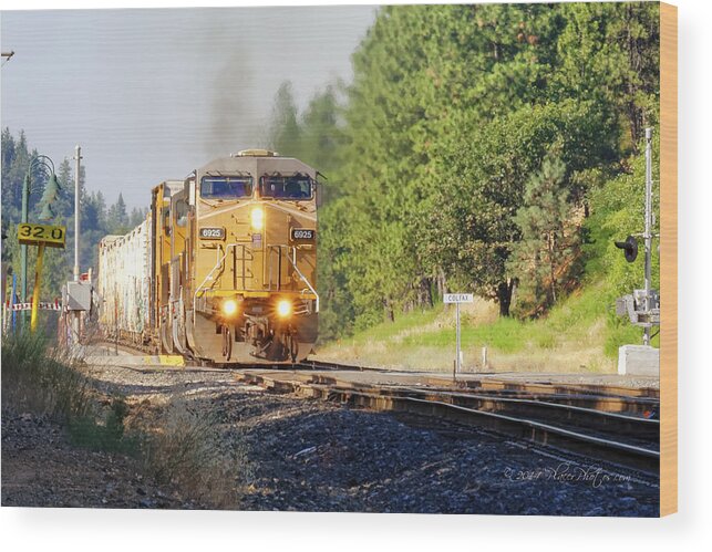 California Wood Print featuring the photograph Up6925 by Jim Thompson