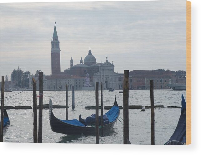 Venice Wood Print featuring the photograph Venice Grand Canal by Kristine Bogdanovich