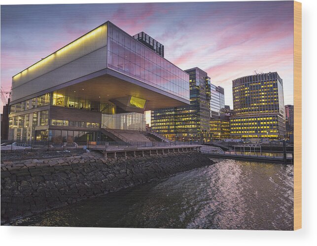  Wood Print featuring the photograph Waterfront Museum by Robert Davis