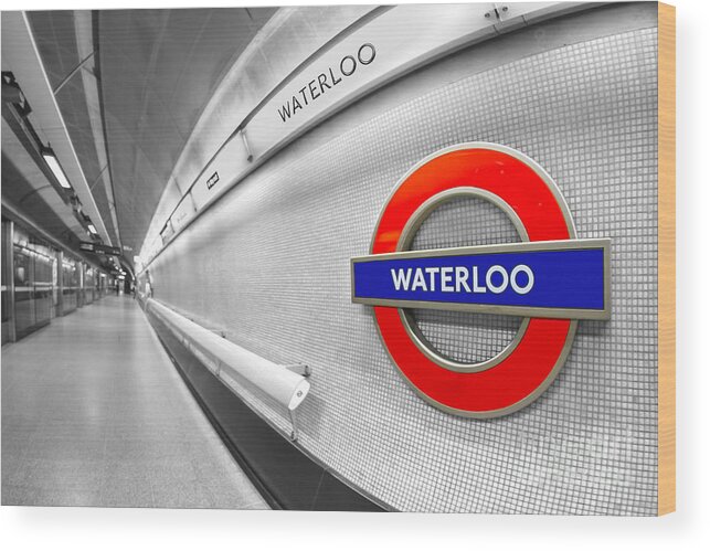 Waterloo Wood Print featuring the photograph Waterloo by Evelina Kremsdorf