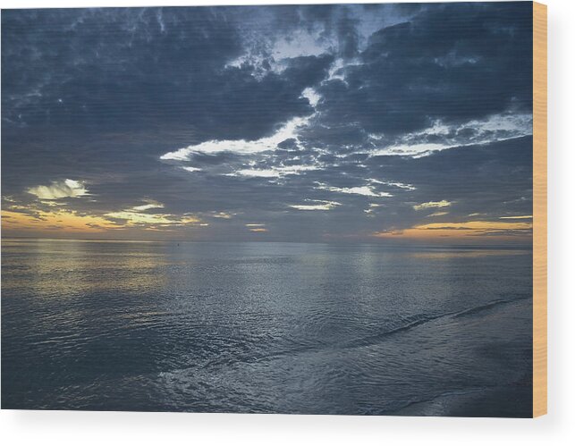 Sunset Wood Print featuring the photograph Whispers at Sunset by Melanie Moraga