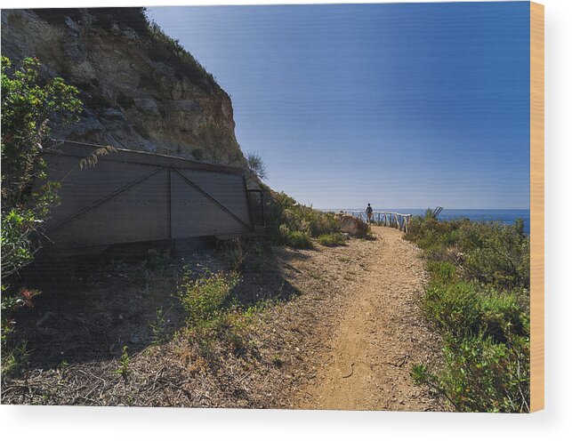 Isola D'elba Wood Print featuring the photograph ELBA ISLAND - The ancient path - Il vecchio sentiero - ph Enrico Pelos by Enrico Pelos