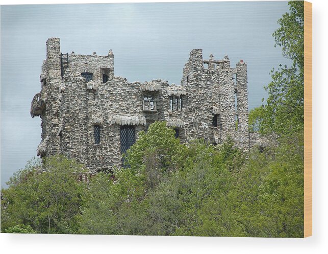Castle Wood Print featuring the photograph Gillette Castle by Cathy Kovarik