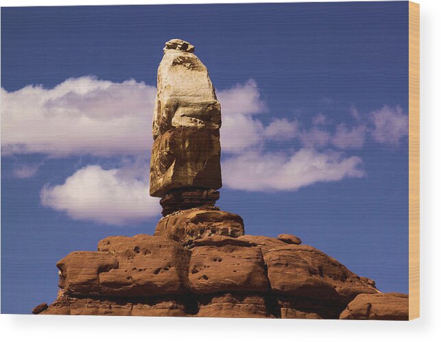 Canyonlands National Park Wood Print featuring the photograph Santa Clause At Canyonlands National Park #1 by Adam Jewell