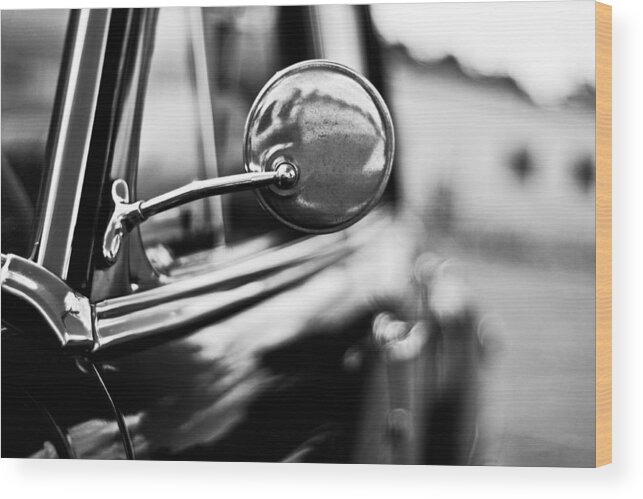 Plymouth Wood Print featuring the photograph '52 PLymouth #52 by Randall Cogle