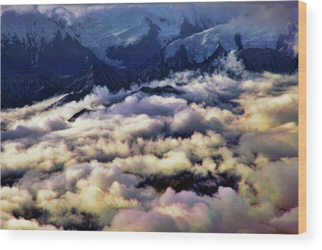 Denali National Park Wood Print featuring the photograph Above The Clouds by Rick Berk