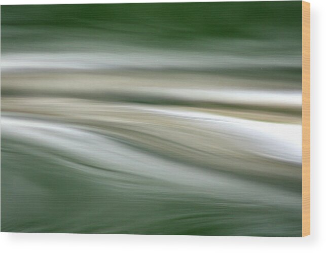 Breath Wood Print featuring the photograph Breath on the Water by Cathie Douglas