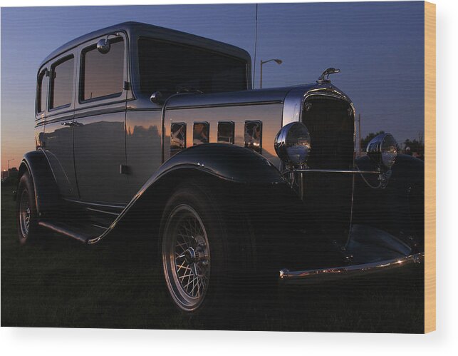 Hovind Wood Print featuring the photograph Classic Chevrolet by Scott Hovind