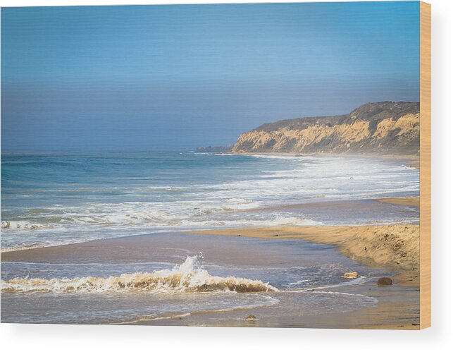 Crystal Cove Wood Print featuring the photograph Crystal Cove Beach by Dina Calvarese